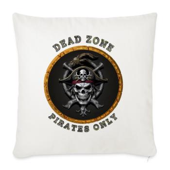 Dead Zone v3 - Sofakissenbezug 45 x 45 cm - Naturweiß  - Vorne