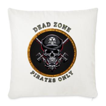 Dead Zone v7 - Sofakissenbezug 45 x 45 cm - Naturweiß  - Vorne