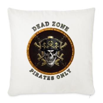 Dead Zone v4 - Sofakissenbezug 45 x 45 cm - Naturweiß  - Vorne