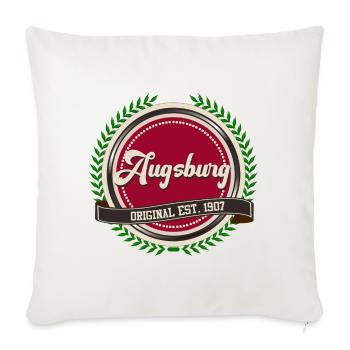Siegel Augsburg - Original est. 1907 - Sofakissenbezug 45 x 45 cm - Naturweiß  - Vorne