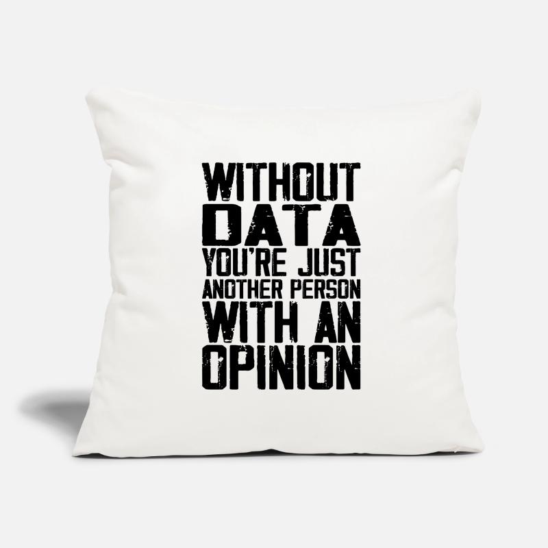 Data Whisperer Job Data Scientist Data Science Sofa pillowcase 17,3'' x 17,3'' (45 x 45 cm)