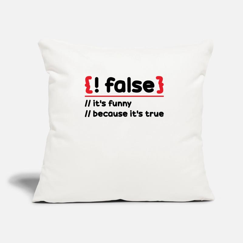 Programmierer Programmierung Software Coding Encoder Sofakissenbezug 45 x 45 cm