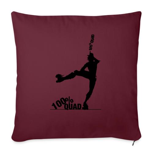 Roller Quad - Housse de coussin décorative 45 x 45 cm