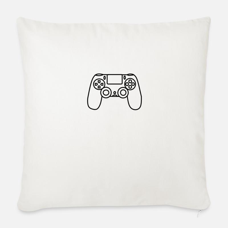 Controller - Sofakissenbezug 45 x 45 cm - Naturweiß 