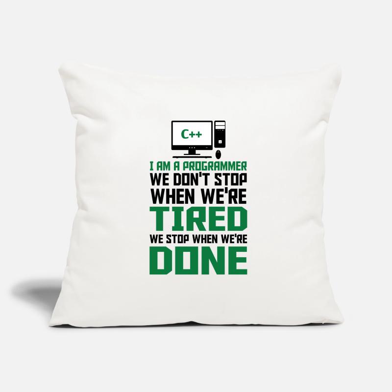 I'm A Programmer I Write Code Computer Scientist A Sofakissenbezug 45 x 45 cm