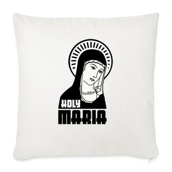 Holy Mary - Sofa pillowcase 17,3'' x 17,3'' (45 x 45 cm) - natural white - Front