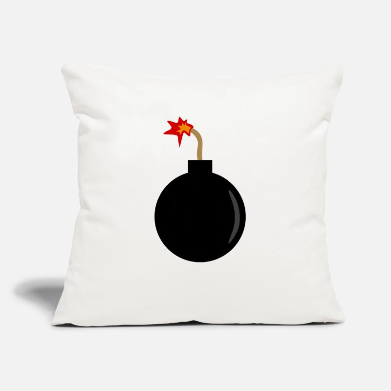 exploding bomb Sofa pillowcase 17,3'' x 17,3'' (45 x 45 cm)