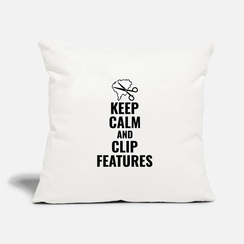 GIS Mapping Data Clip Features Spatial Geoinfo Sofa pillowcase 17,3'' x 17,3'' (45 x 45 cm)