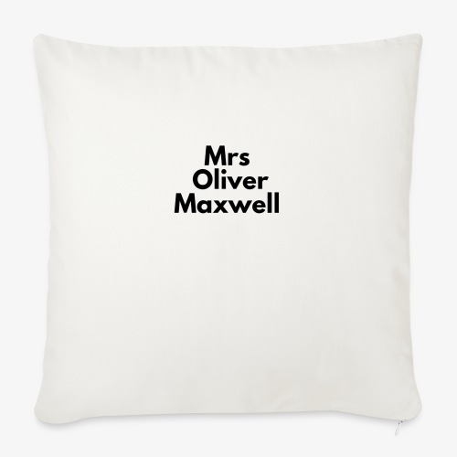 Mrs Oliver Maxwell Shirt - Sofa pillowcase 17,3'' x 17,3'' (45 x 45 cm)