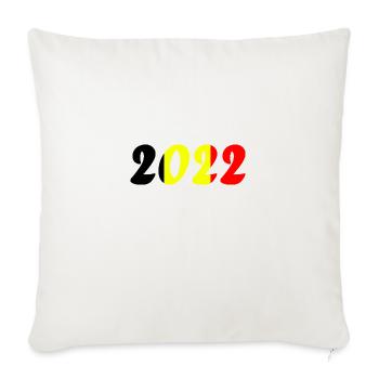 National team Belgium Football World Cup - Sofa pillowcase 17,3'' x 17,3'' (45 x 45 cm) - natural white - Front