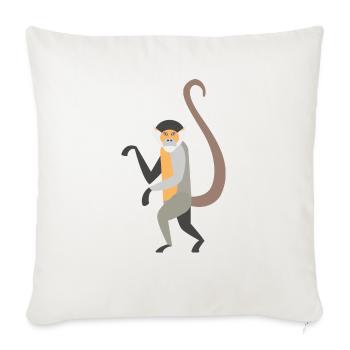 Wildtiere - Sofakissenbezug 45 x 45 cm - Naturweiß  - Vorne
