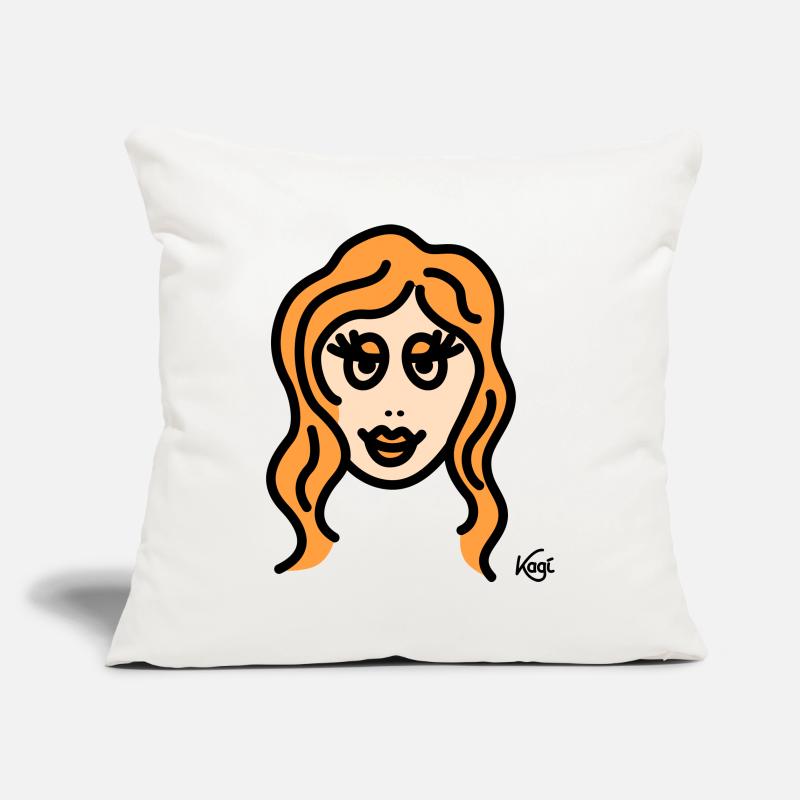 Vierge grande Housse de coussin décorative 45 x 45 cm