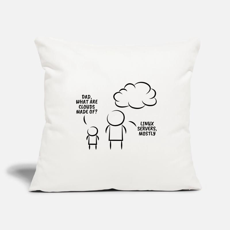 Linux servers Programming Informatic Geschenk Sofakissenbezug 45 x 45 cm
