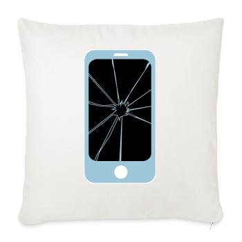 spider app - Sofa pillowcase 17,3'' x 17,3'' (45 x 45 cm) - natural white - Front