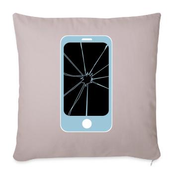 spider app - Sofakissenbezug 45 x 45 cm - helles Taupe - Vorne