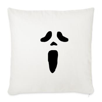 chemises d'halloween - Housse de coussin décorative 45 x 45 cm - blanc nature - Devant