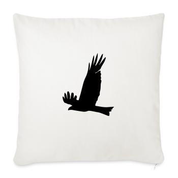 Eagle - Sofa pillowcase 17,3'' x 17,3'' (45 x 45 cm) - natural white - Front