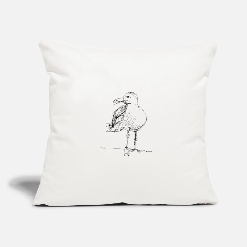 Möwe Sofakissenbezug 45 x 45 cm