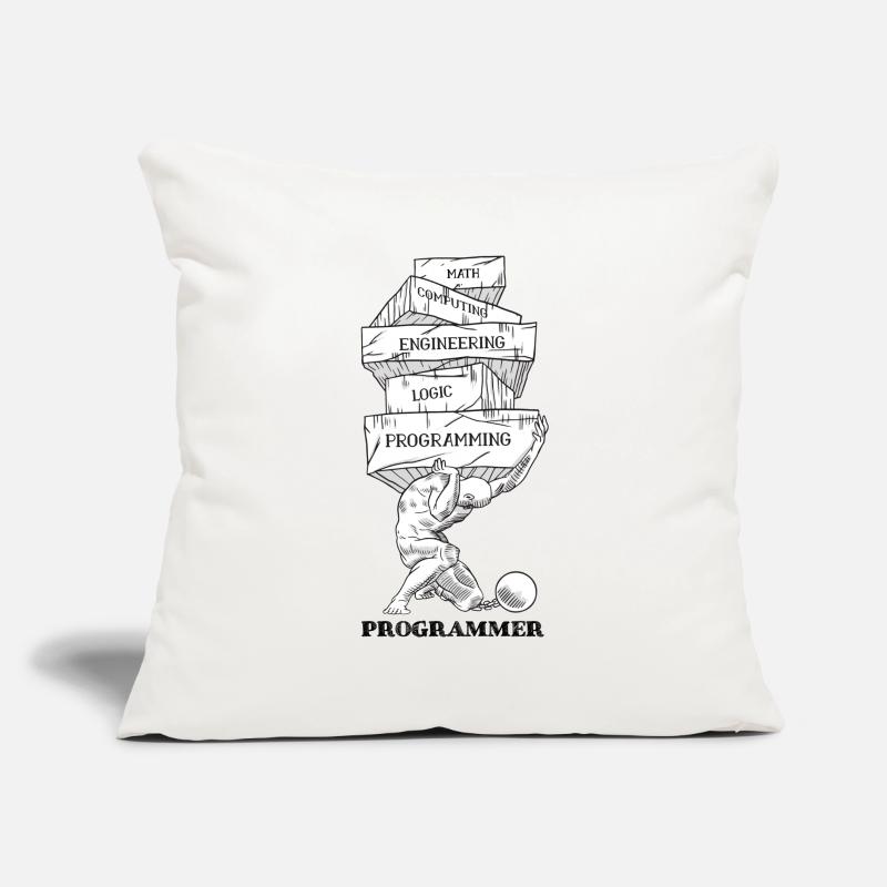 Programmer problems Sofa pillowcase 17,3'' x 17,3'' (45 x 45 cm)