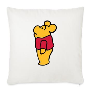 kind bar - Sofa pillowcase 17,3'' x 17,3'' (45 x 45 cm) - natural white - Front