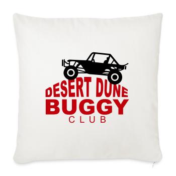 Desert Dune Buggy - Sofa pillowcase 17,3'' x 17,3'' (45 x 45 cm) - natural white - Front