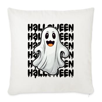 Design d’Halloween effrayant pour la prochaine fête - Housse de coussin décorative 45 x 45 cm - blanc nature - Devant