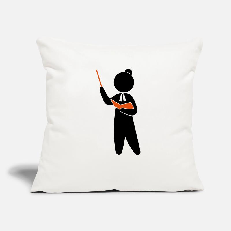 Ein Lehrer oder Professor schult sein Publikum Sofakissenbezug 45 x 45 cm