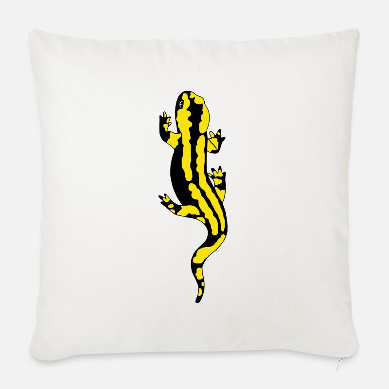 Salamander - Sofakissenbezug 45 x 45 cm - Naturweiß 