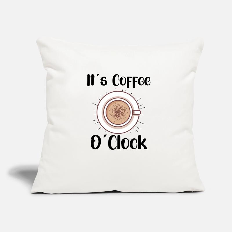 Coffee Lover Caffeine Molecule Java Latte Espresso Sofakissenbezug 45 x 45 cm