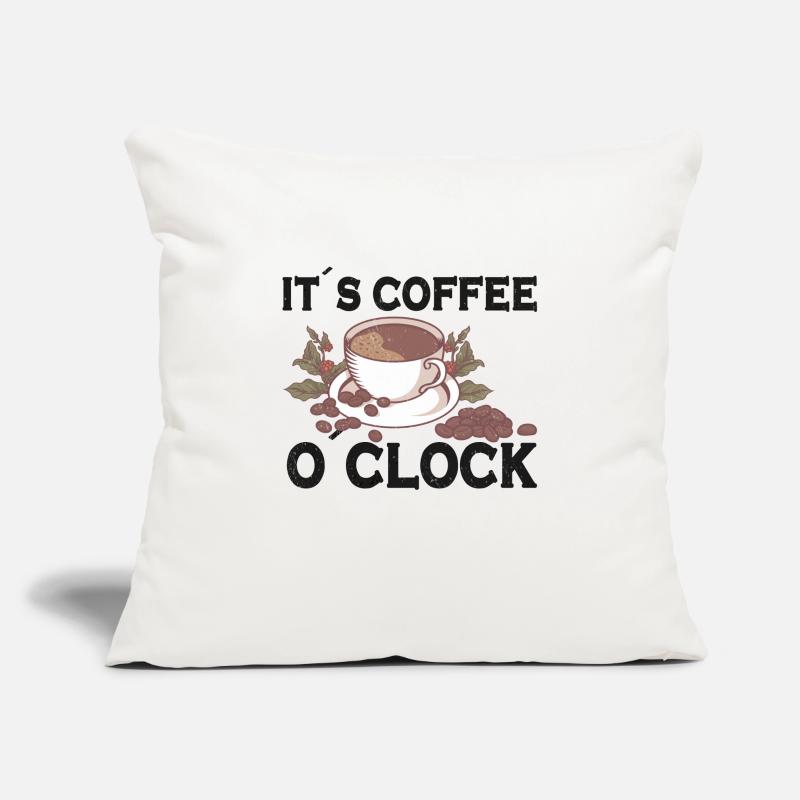 Coffee Lover Caffeine Molecule Java Latte Espresso Sofakissenbezug 45 x 45 cm