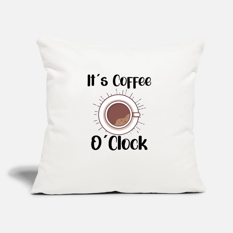 Coffee Lover Caffeine Molecule Java Latte Espresso Sofakissenbezug 45 x 45 cm