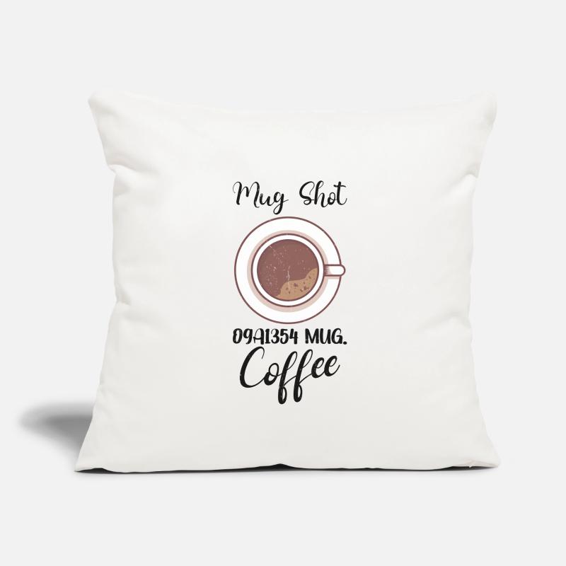 Coffee Lover Caffeine Molecule Java Latte Espresso Sofakissenbezug 45 x 45 cm