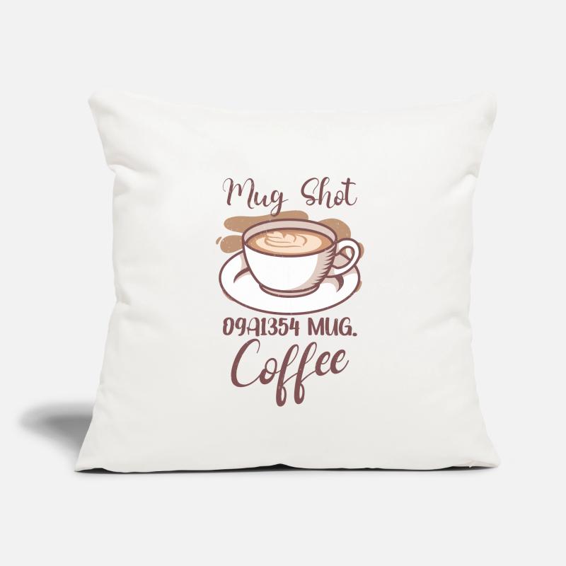 Coffee Lover Caffeine Molecule Java Latte Espresso Sofakissenbezug 45 x 45 cm