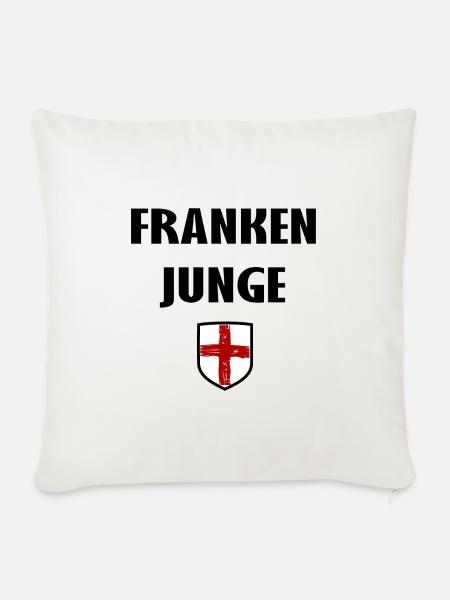 Frankenjunge - Sofakissenbezug 45 x 45 cm - Naturweiß