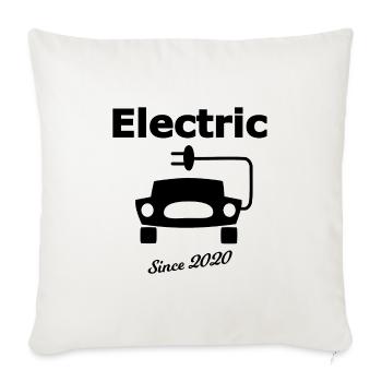 Les voitures de 2020 - Housse de coussin décorative 45 x 45 cm - blanc nature - Devant