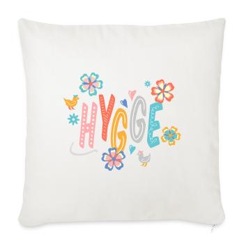 Hygge - Sofa pillowcase 17,3'' x 17,3'' (45 x 45 cm) - natural white - Front