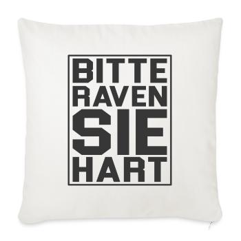 Rave - Sofakissenbezug 45 x 45 cm - Naturweiß  - Vorne