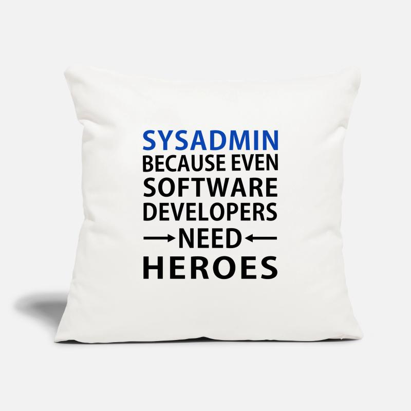 Sysadmin - Administrateur système Housse de coussin décorative 45 x 45 cm
