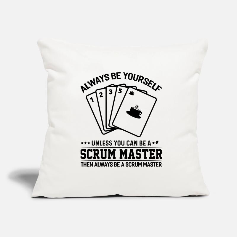 Scrum Master Agile Software Development Sofa pillowcase 17,3'' x 17,3'' (45 x 45 cm)