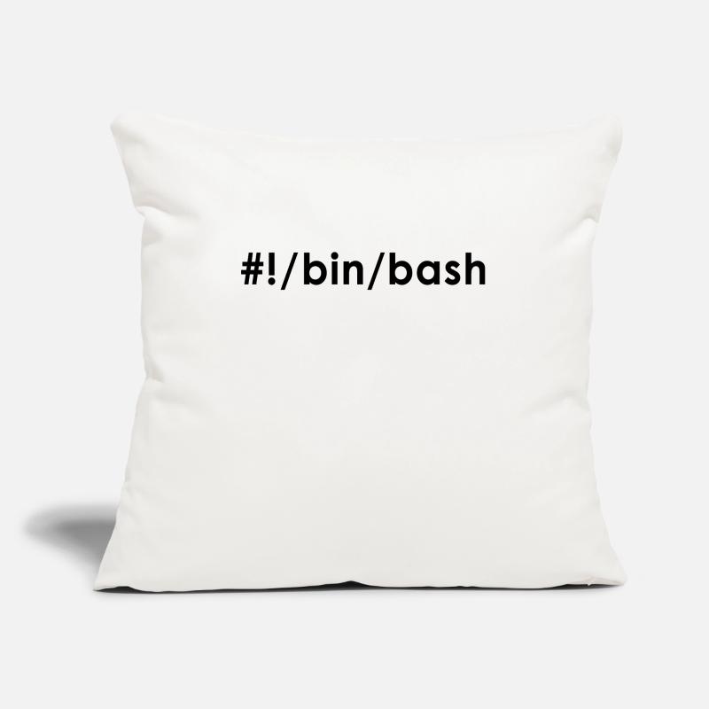 Programmierer Admin Devops Linux Bash Sofakissenbezug 45 x 45 cm