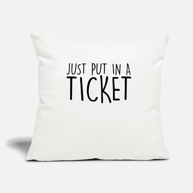 IT Computer IT Support IT Ticket System Sofa pillowcase 17,3'' x 17,3'' (45 x 45 cm)