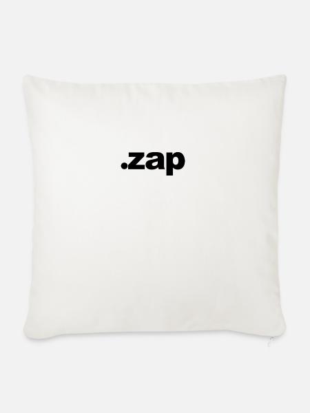 dot zap - Sofakissenbezug 45 x 45 cm - Naturweiß