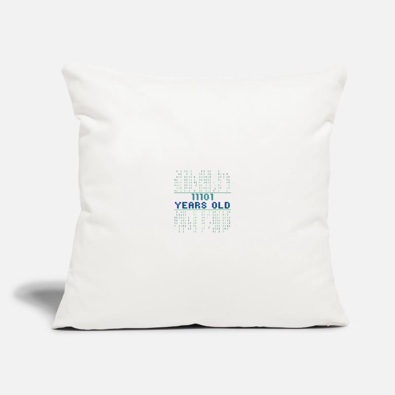 29. Geburtstag 29 Jahre alt Binärcode Coder Sofakissenbezug 45 x 45 cm