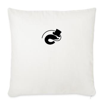 Shrimp Carnival - Sofa pillowcase 17,3'' x 17,3'' (45 x 45 cm) - natural white - Front