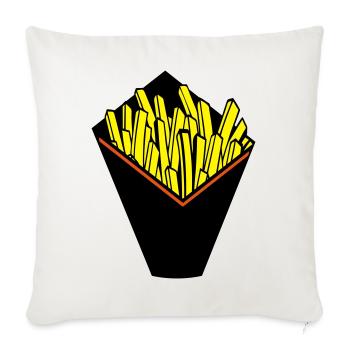 FRIED CONE - Sofa pillowcase 17,3'' x 17,3'' (45 x 45 cm) - natural white - Front