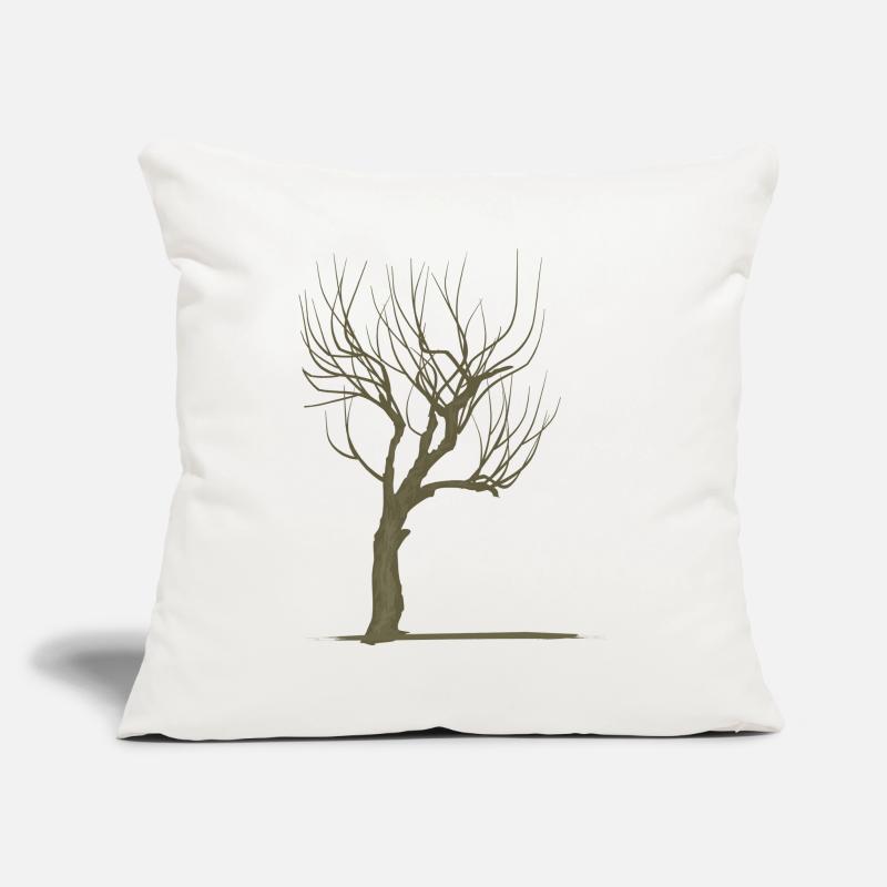 Tree without leaves - modificated Sofa pillowcase 17,3'' x 17,3'' (45 x 45 cm)