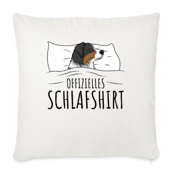 Australian Shepherd - Sofakissenbezug 45 x 45 cm - Naturweiß  - Vorne