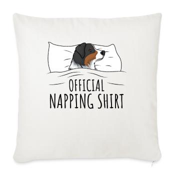 Australian Shepherd - Sofa pillowcase 17,3'' x 17,3'' (45 x 45 cm) - natural white - Front