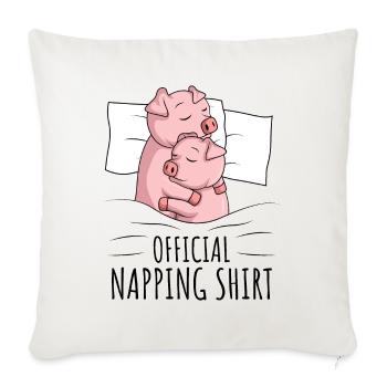 Pig - Sofa pillowcase 17,3'' x 17,3'' (45 x 45 cm) - natural white - Front