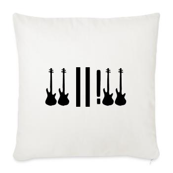 TO BE OR NOT TO BE for best bass player programmer - Sofakissenbezug 45 x 45 cm - Naturweiß  - Vorne